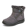 Warme Winterschuhe aus weichem Leder