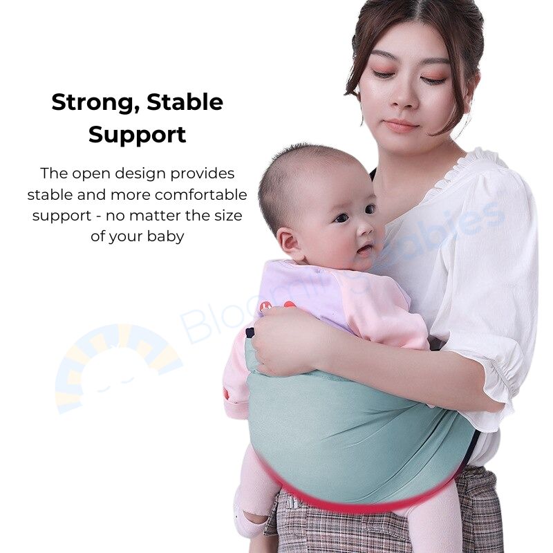 BubSling™ - Easy Pain-Free Snap-On Baby Sling Carrier