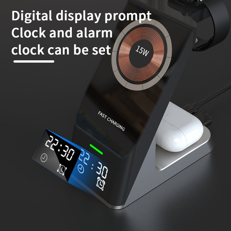 6 in 1 Wireless Charging Station