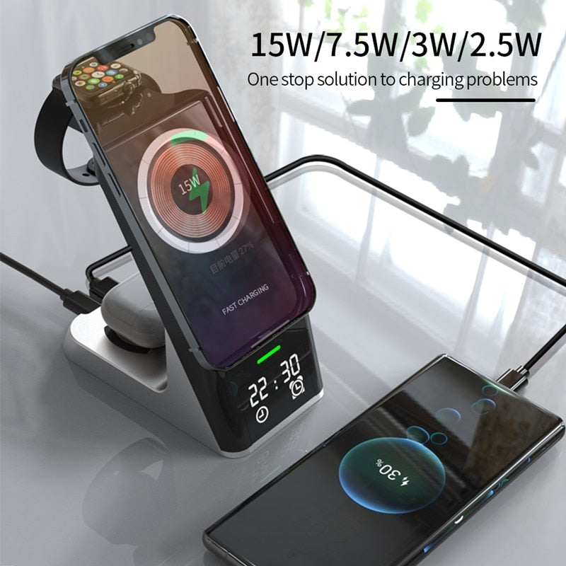 6 in 1 Wireless Charging Station