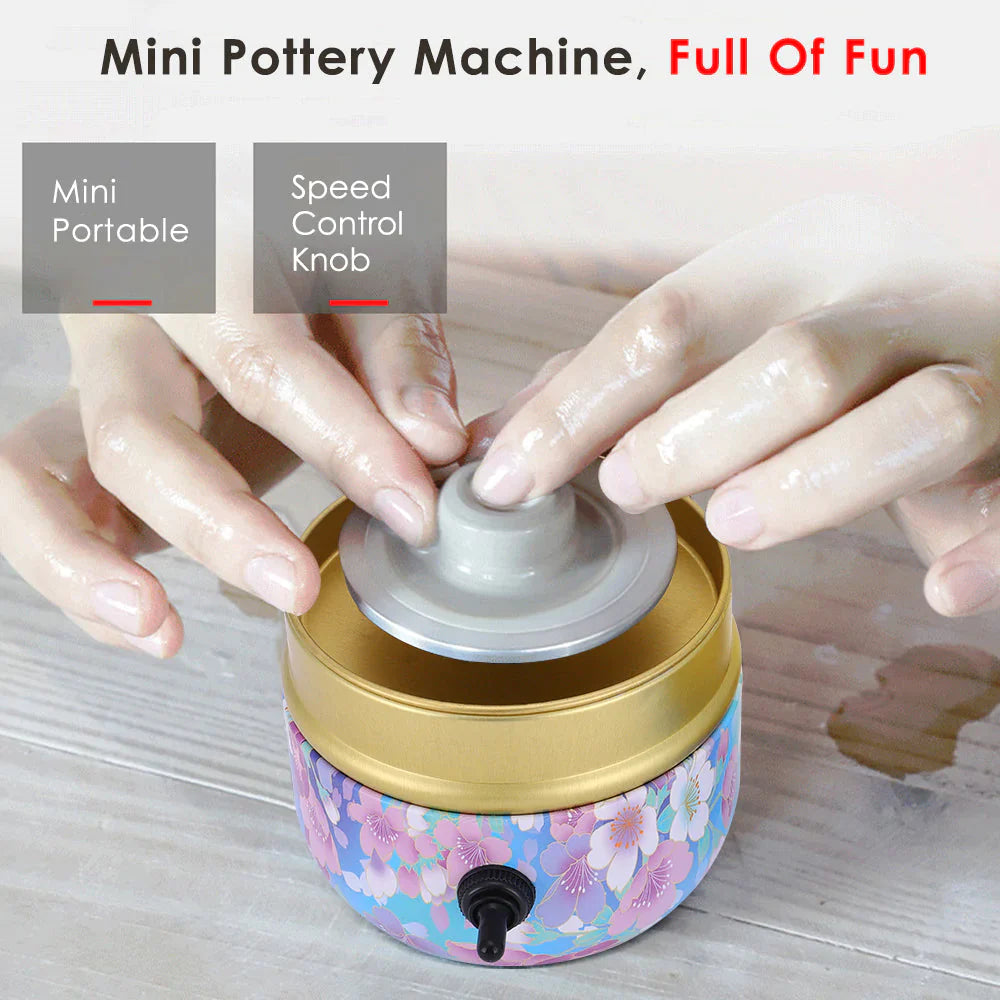 LetsCraft™ Mini Professional Pottery Wheel (Letzter Tag 50 % Rabatt)