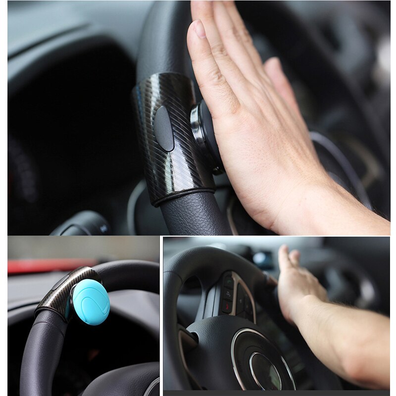 Car steering wheel booster knob