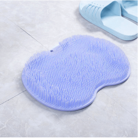 Back and foot cushion mat for shower & bath