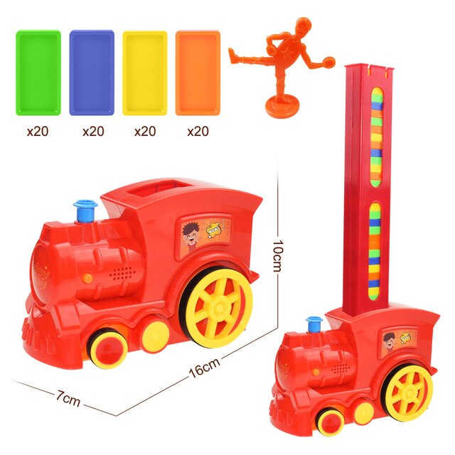 Automatic Domino Train Toy