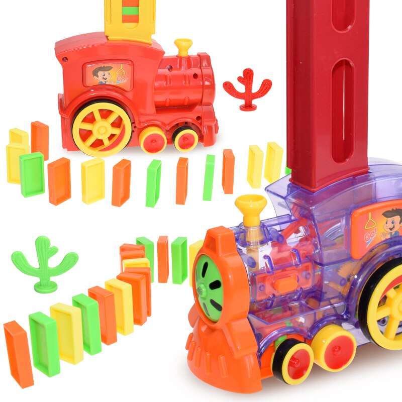 Automatic Domino Train Toy