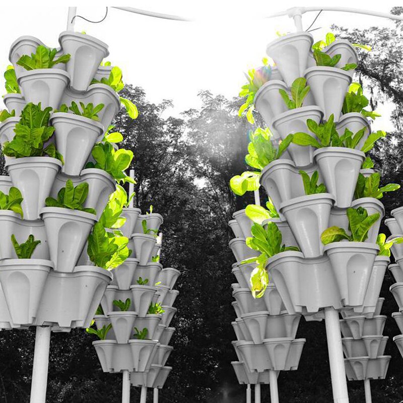 Products Stacked Pots for Growing Vegetables and Fruit