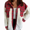 ALEAH™ Plaid Sherpa Jacket