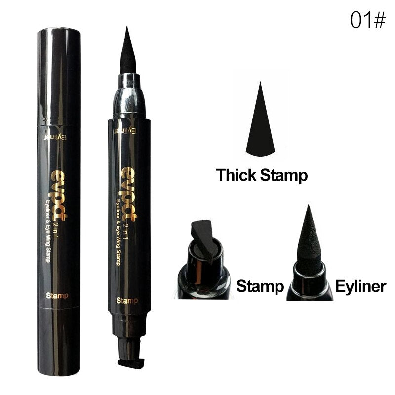 Geflügelter Eyeliner-Stempel