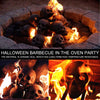 FIRE PIT SKULL LOGS