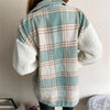 ALEAH™ Plaid Sherpa Jacket