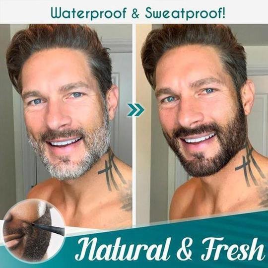 O BeardKit™ – Wasserdichtes Bartfüller-Set