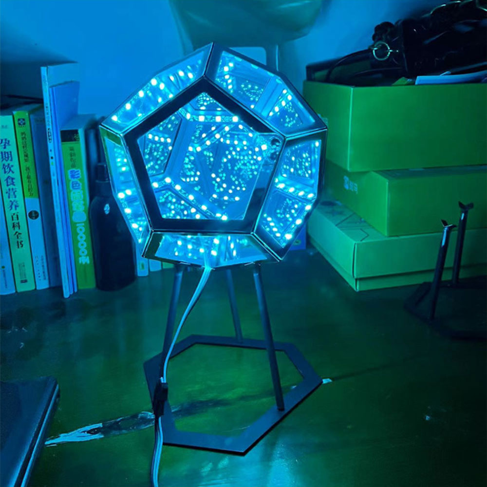 Infinite X Dodecahedron Christmas Decor Night Lights