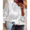 ATHENA™ Elegant Fashion Butterfly Print Blouse