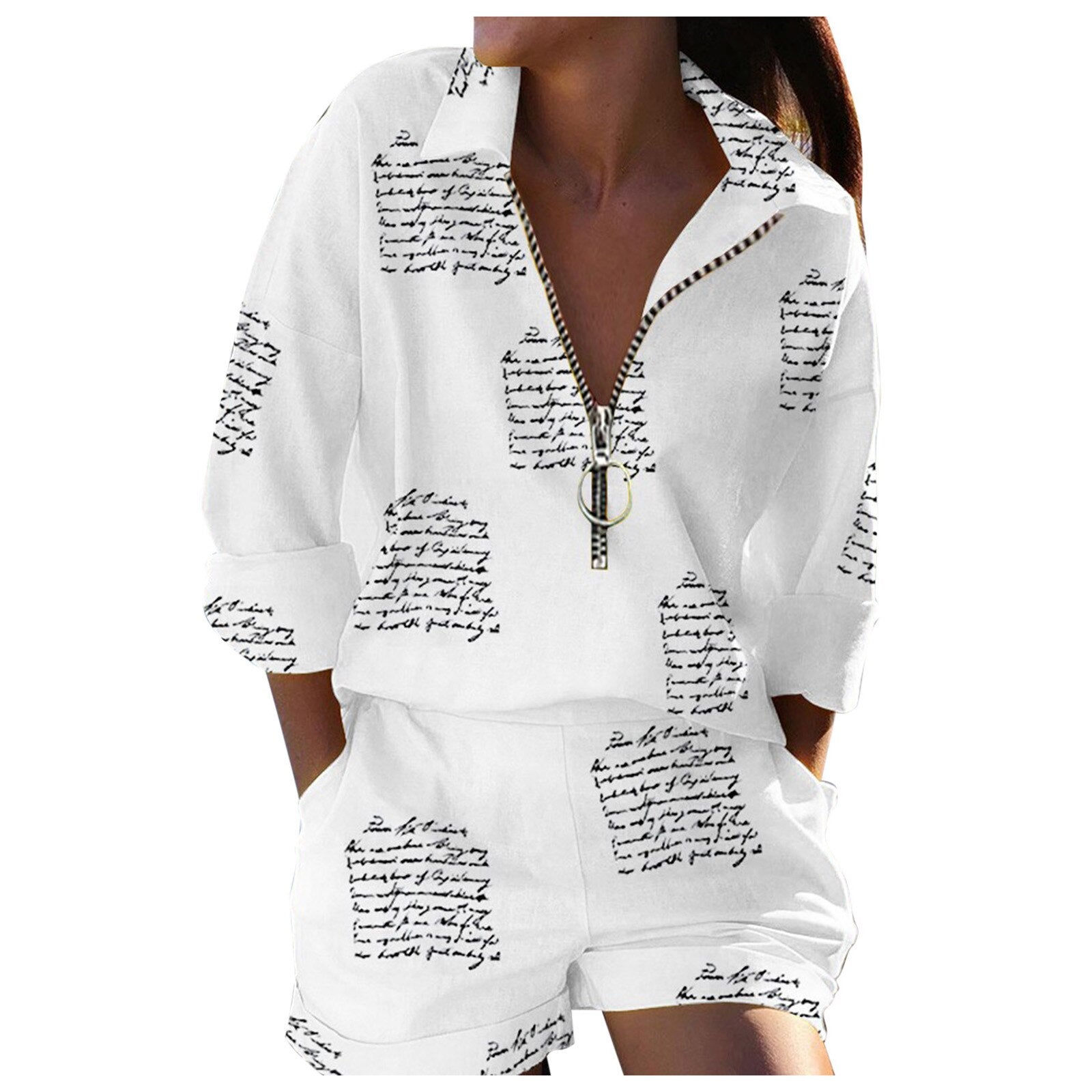 SANDRA™  Casual Scripture Print Set