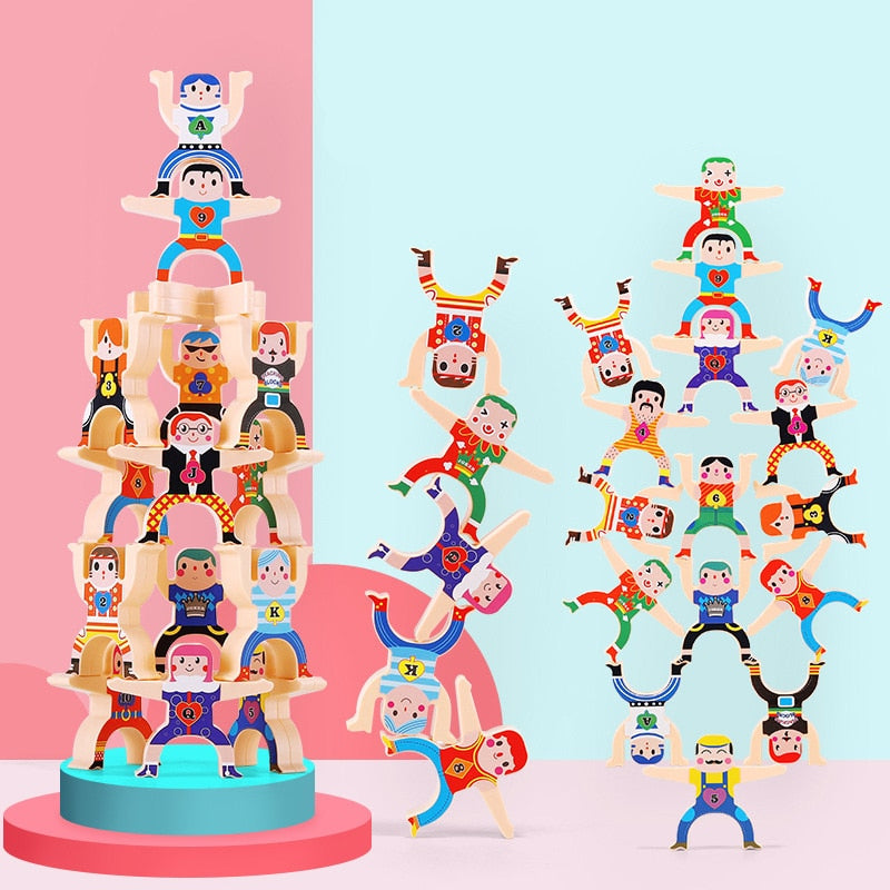 Stacrobats™ Montessori balancing acrobat kit – Elevaeth