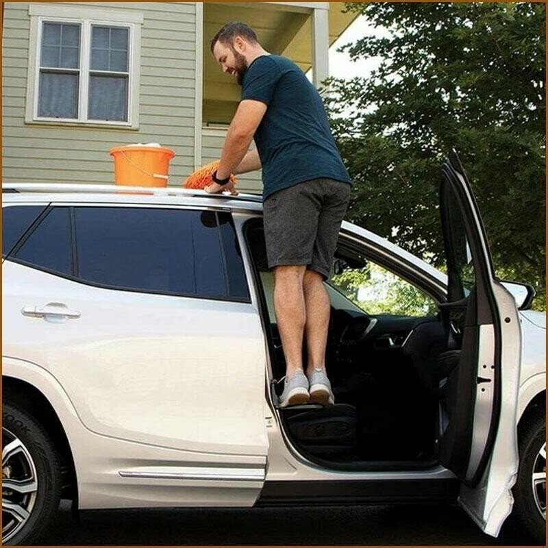 EasyStep AutoFold™: The Convenient Foldable Car Rack Step for Hassle-Free Access!