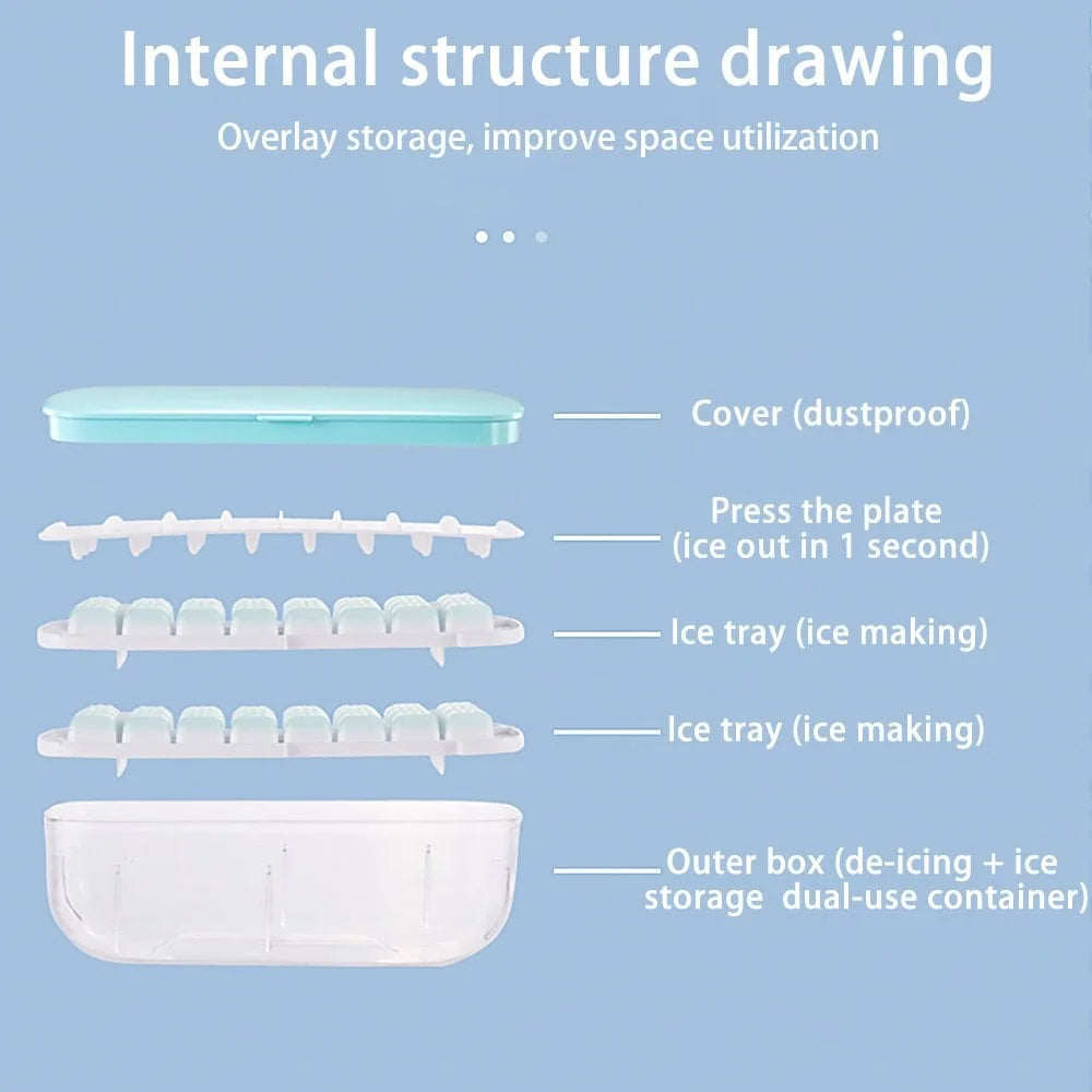 InstantCubes™ - Ice Cube Box