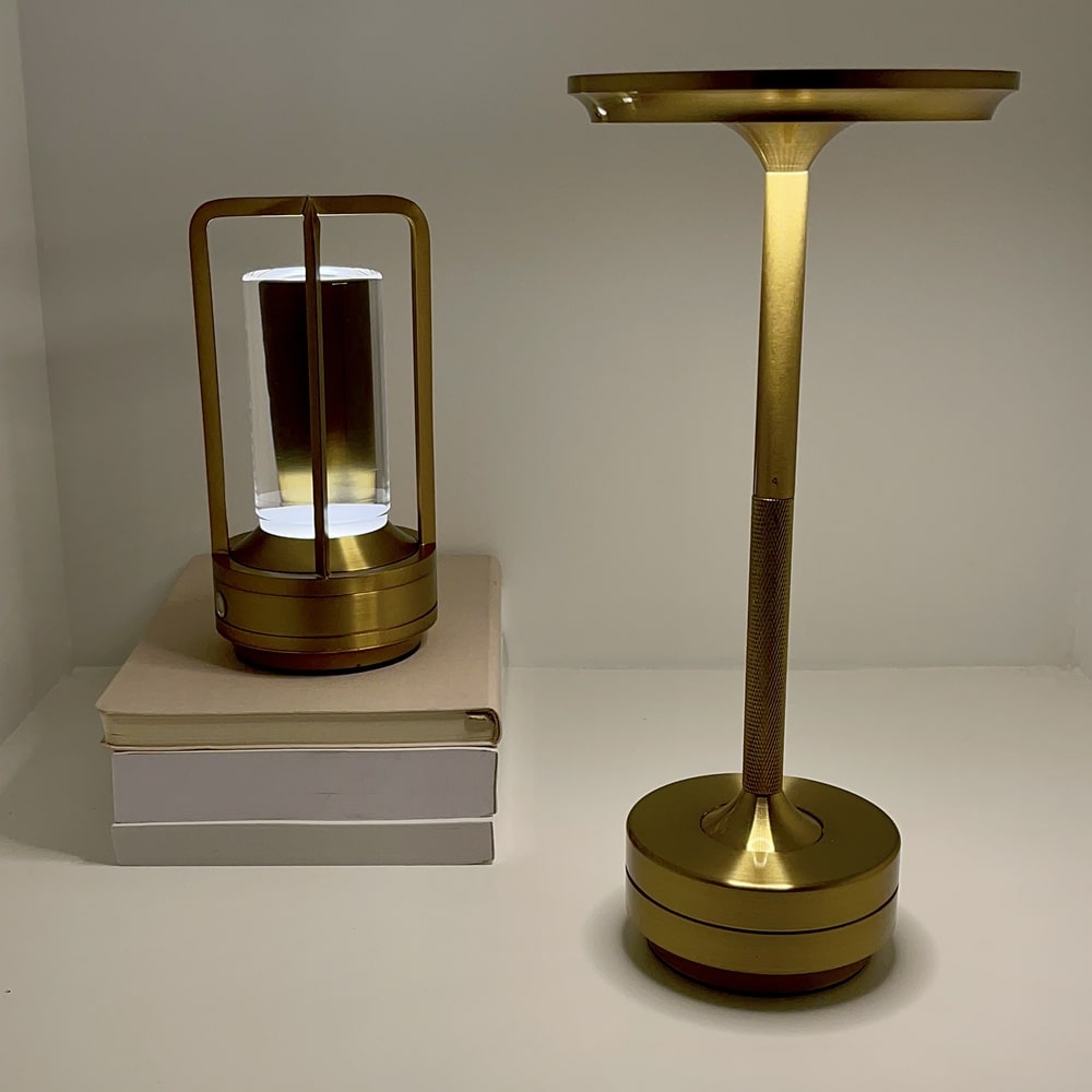 LAMPE™ Metallic Cordless Table Lamp