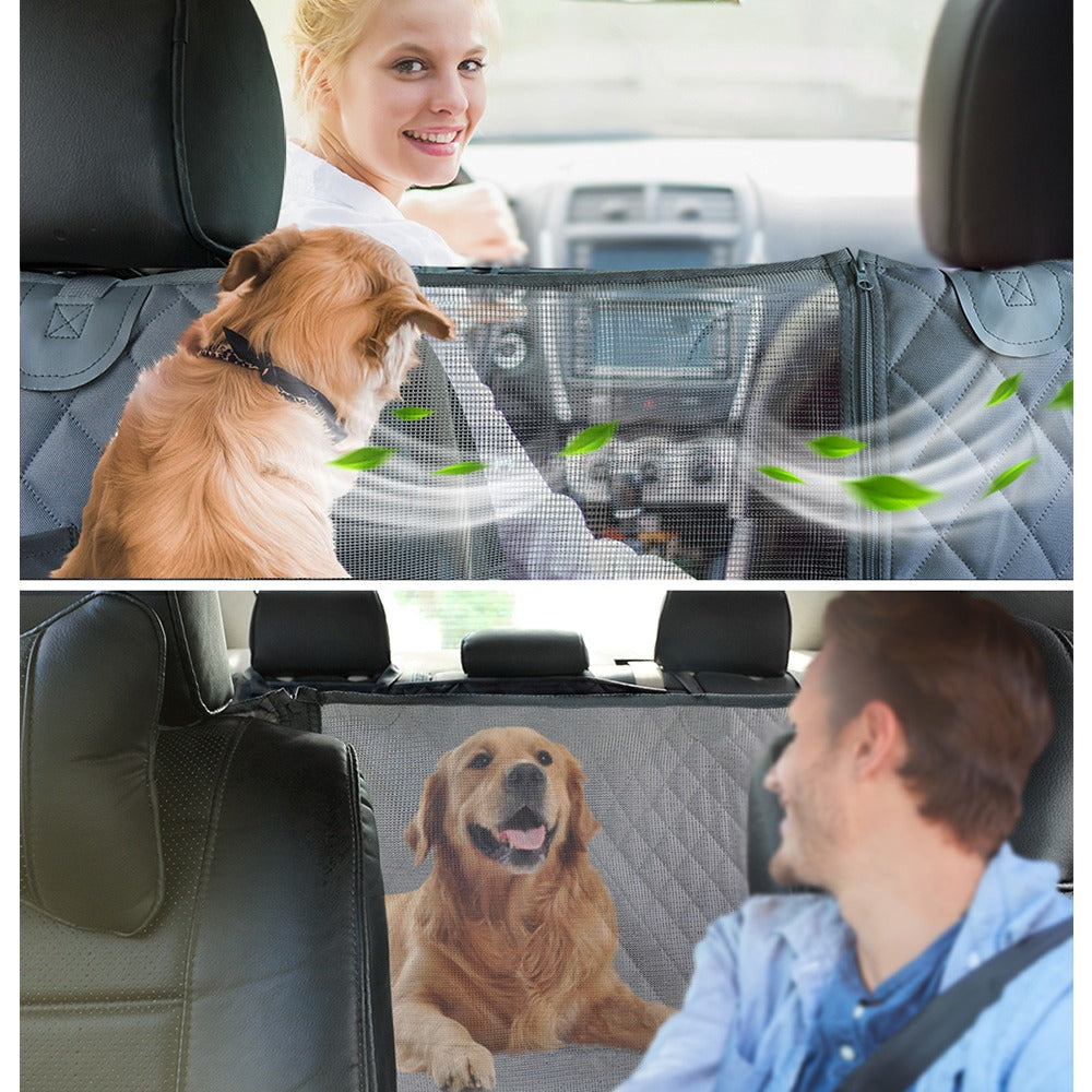 FurProtect™ Auto-Rücksitzbezug für Hunde