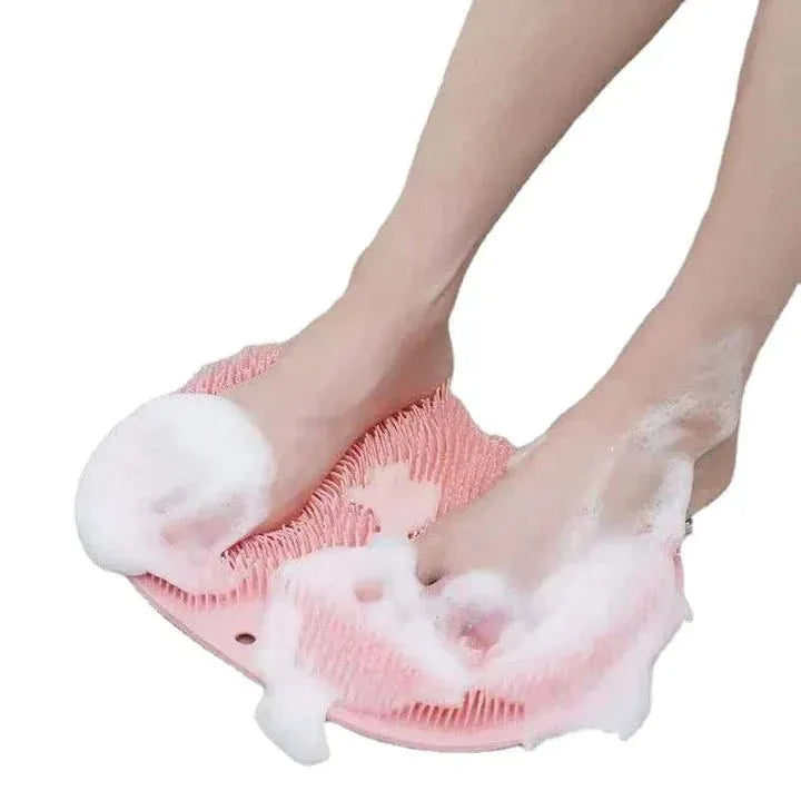 Back and foot cushion mat for shower & bath